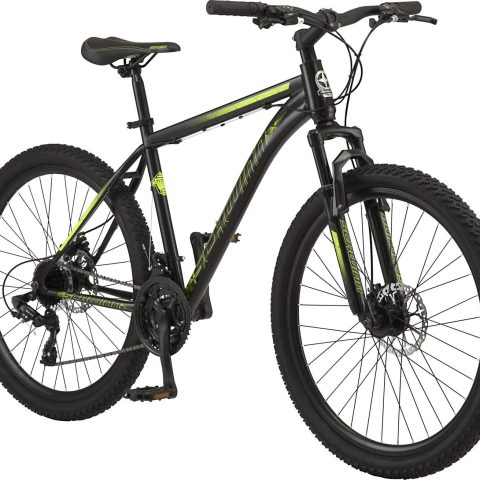 Schwinn Sidewinder Mountain Bike， 26-inch Wheels， 21 Speeds， Mens Style， Black