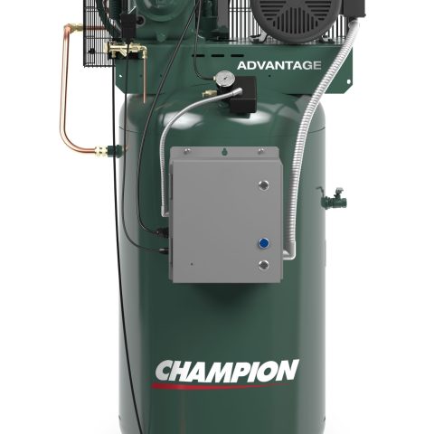 Champion VR5-8 5HP 80 Gallon Vertical 230V Single Phase Advantage Series Fully Packaged Air Compressor
