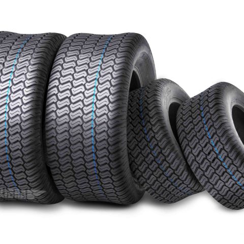 Set of 4 New Lawn Mower Turf Tires 15x6-6 Front and 20x10-8 Rear /4PR -13016-13040