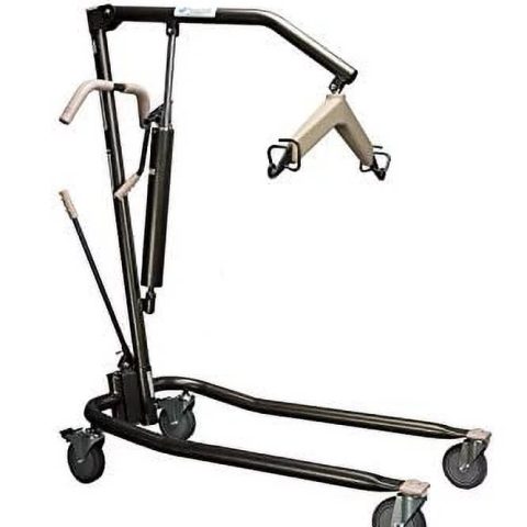 Proactive Medical Protekt Onyx Hydraulic Patient Body Lift - Heavy Duty for Home Use. 450lbs Capactiy with Adjustable Base
