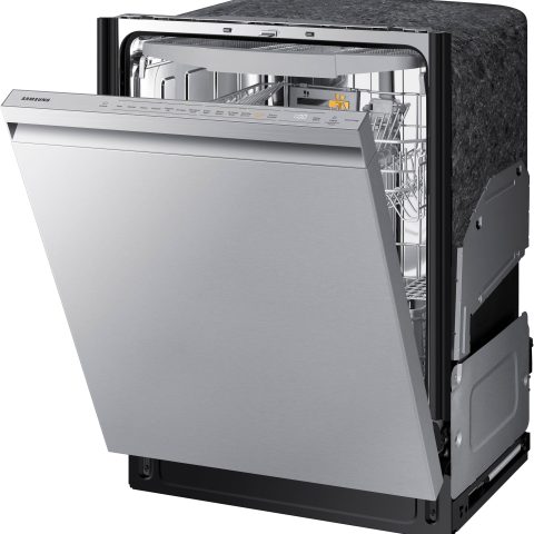 Samsung - Smart 42dBA Dishwasher with StormWash+ and Smart Dry - Stainless steel