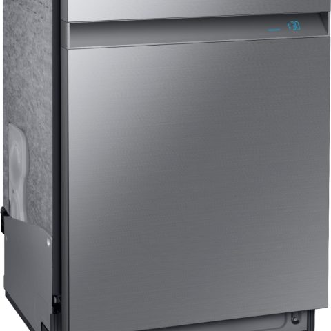 Samsung - Linear Wash 24" Top Control Built-In Dishwasher with AutoRelease Dry, 39 dBA - Stainless steel