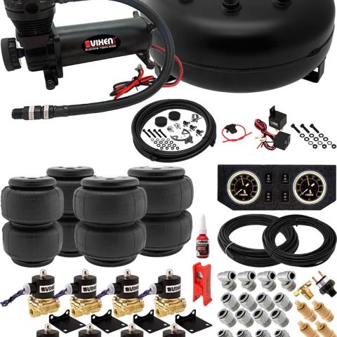 Vixen Air Suspension Kit for Truck/Car Bag/Air Ride/Spring