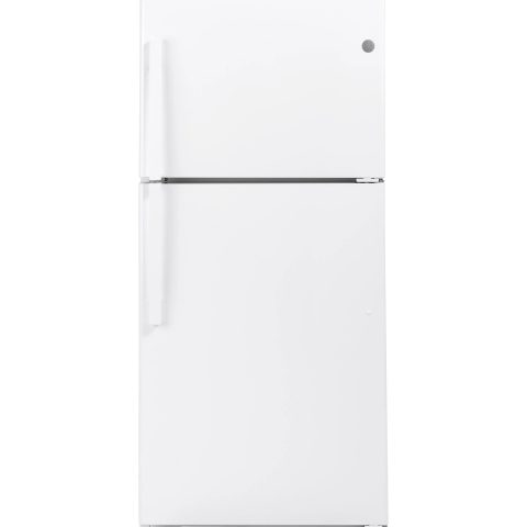 GE APPLIANCES GTS19KGNRWW top freezer freestanding refrigerator