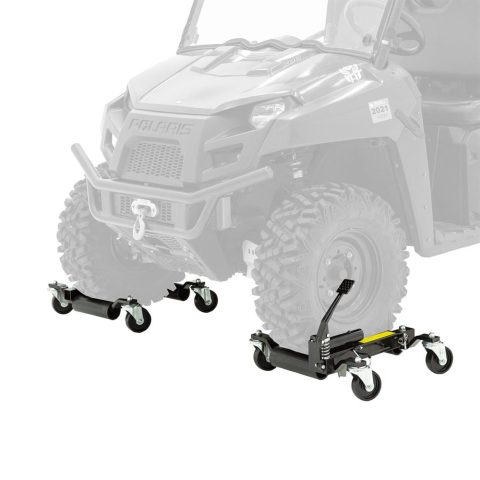 Black Widow BW-CJD-2 Hydraulic Vehicle Jack and Wheel Dollies (Pack oF-2)
