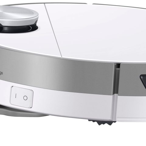 Samsung - Jet Bot Robot Vacuum with Intelligent Power Control - White