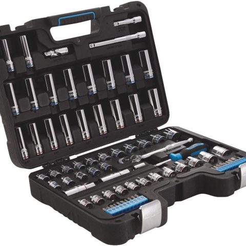 Channellock Standard/Metric 3/8" Drive 6-Point Combination Socket Set (76-Piece)
