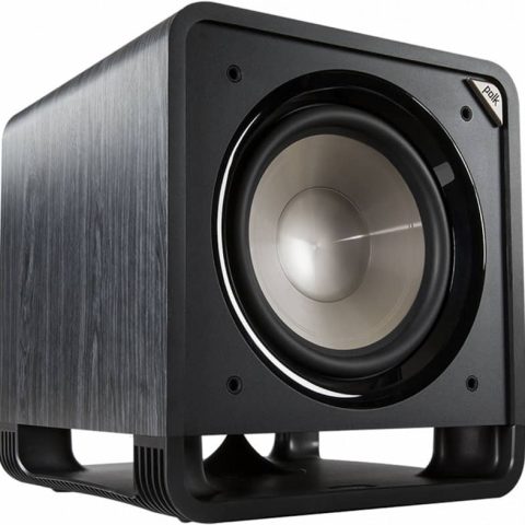 Polk Audio HTS 12 Powered Washed Black Walnut Subwoofer