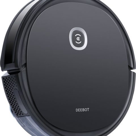 ECOVACS Robotics - DEEBOT OZMO U2 Robotic Vacuum & Mop - Black