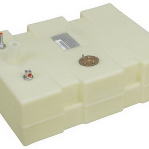 Moeller Marine Below Deck Permanent Fuel Tank (12-Gallon, 24.5" x 18.5" x 7.25")