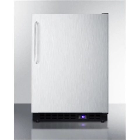 Summit Built-in Frost-Free 24" Under-Counter Freezer Drawers SCFF53BXSSTBIM