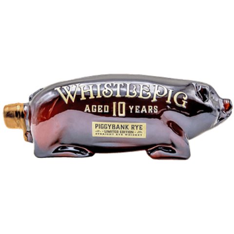 WhistlePig Piggybank Limited Edition 10 Year Old Rye Whiskey Batch 2 1L
