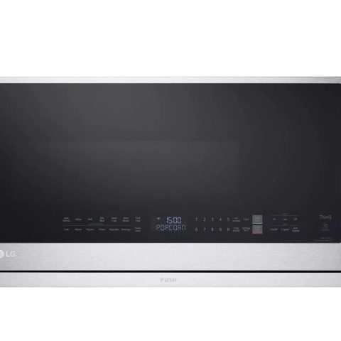 Lg Mvel2137 2.1 Cu. Ft. 400 Cfm Over-The-Range Microwave - Stainless Steel
