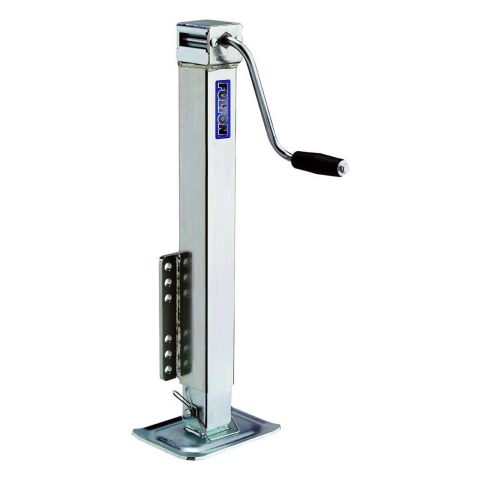 Fulton HD50000101 Square Tube Fixed-Mount Trailer Jack - 5000 lbs.