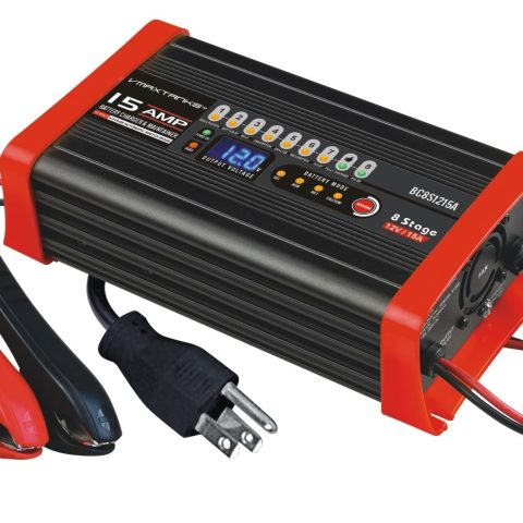 VMAXTANKS BC8S1215A 12V 15A 8 Stage Smart Battery Charger Compatible with Chevrolet Truck Battery