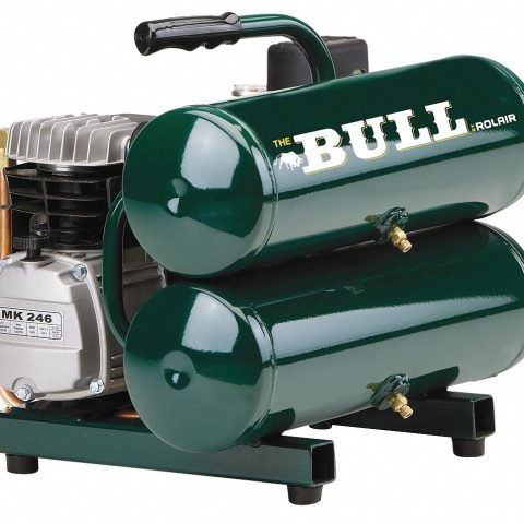 Rolair Portable Air Compressor,4.3 gal,Stack FC2002